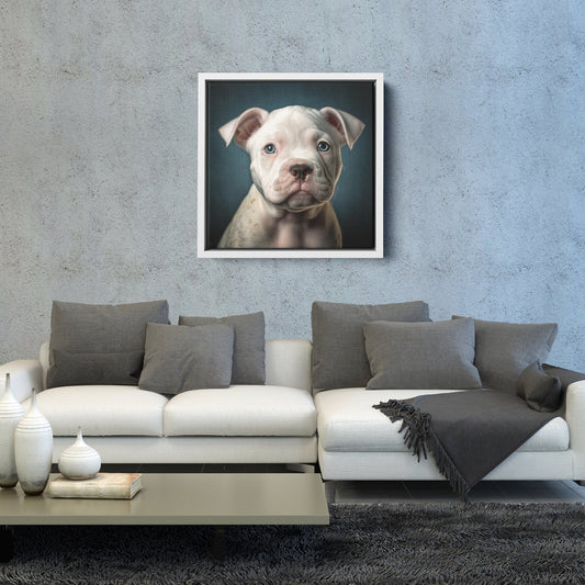 A Fine Art Canvas with Stunning Dog Portraits - Roclla Media Art