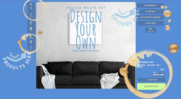 Custom Product Designer: Unleashing Creativity for Apparel and Wall Art - Roclla Media Art