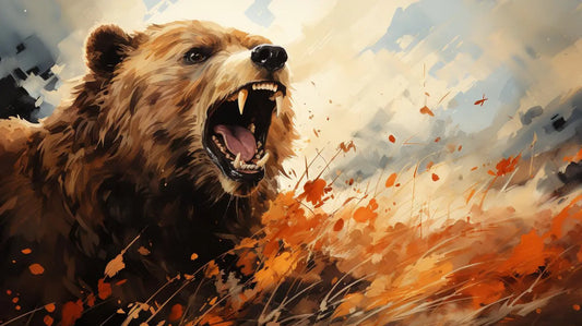 Bear's Digital Art Display - HD Metal Print - Roclla Media Art