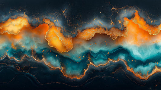 Flow Art Print: Liquid Terrain Collection