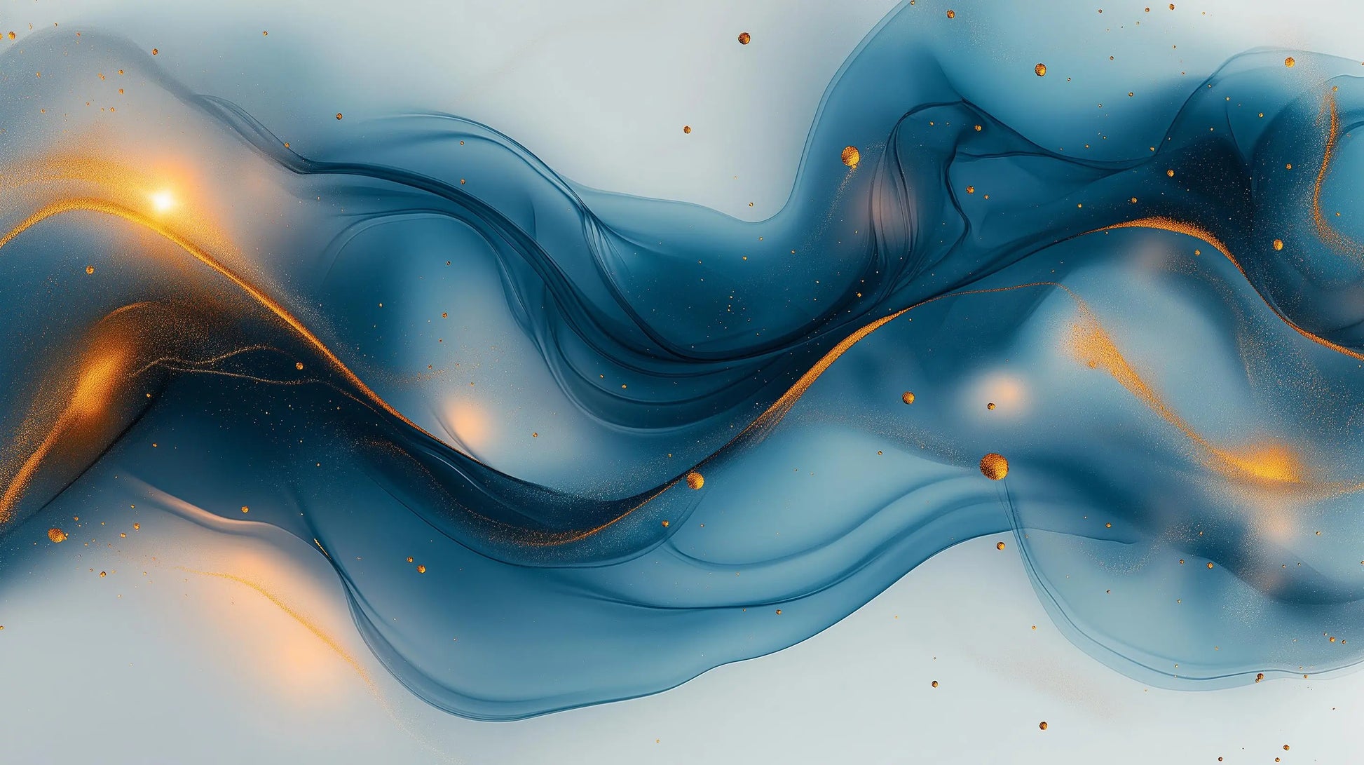 Flow Art Print: Luminous Tides Collection