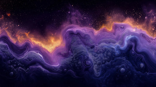 Flow Art Print: Nebula Dreams Collection