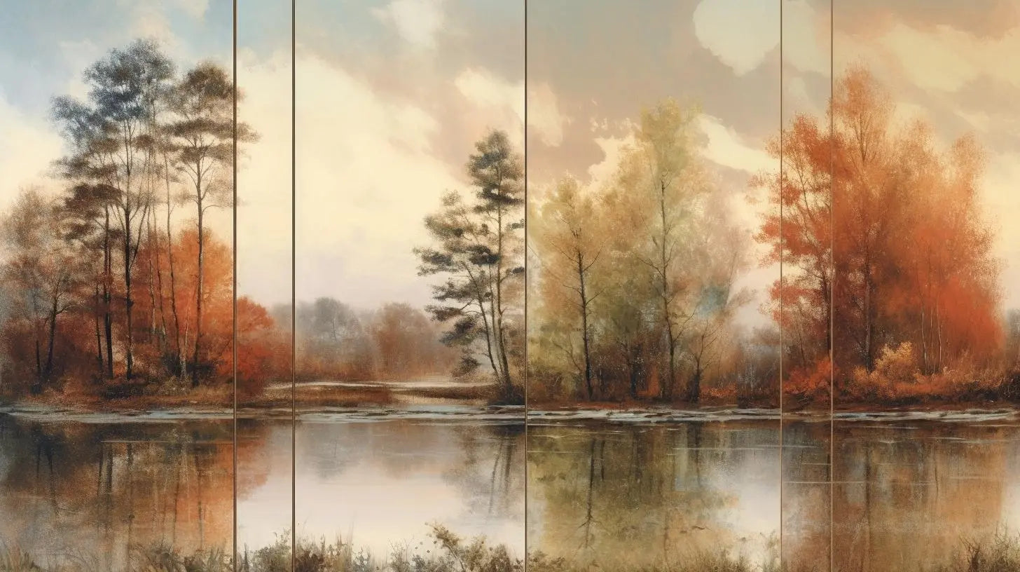 Landscape Art Print: Autumn Reflections Collection