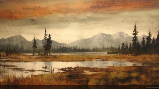 Mystic Waters: Highland Twilight Collection | Premium Landscape Art